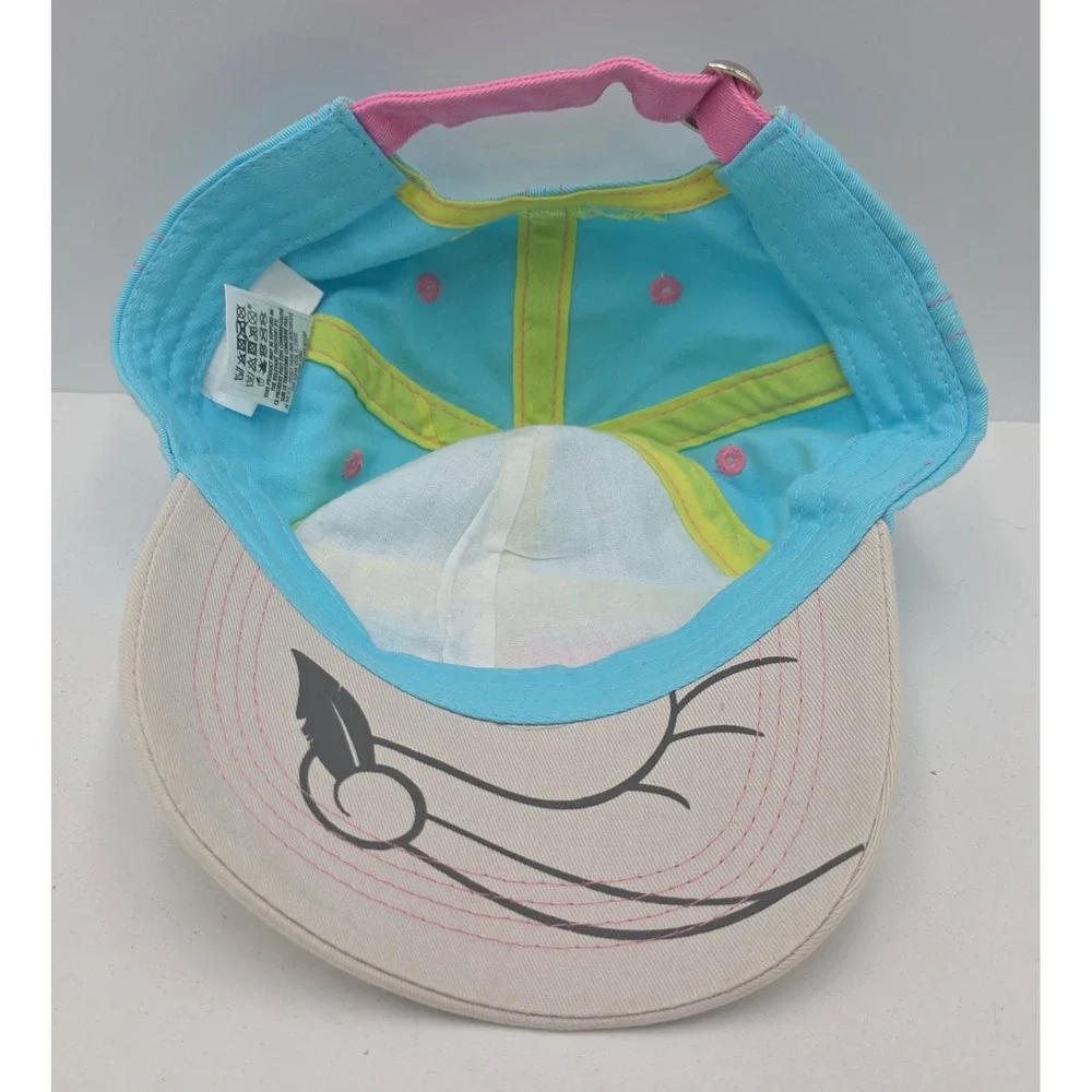 Disney Parks Frequent Flyer Hat Adult Strapback Blue Dumbo Baseball Cap